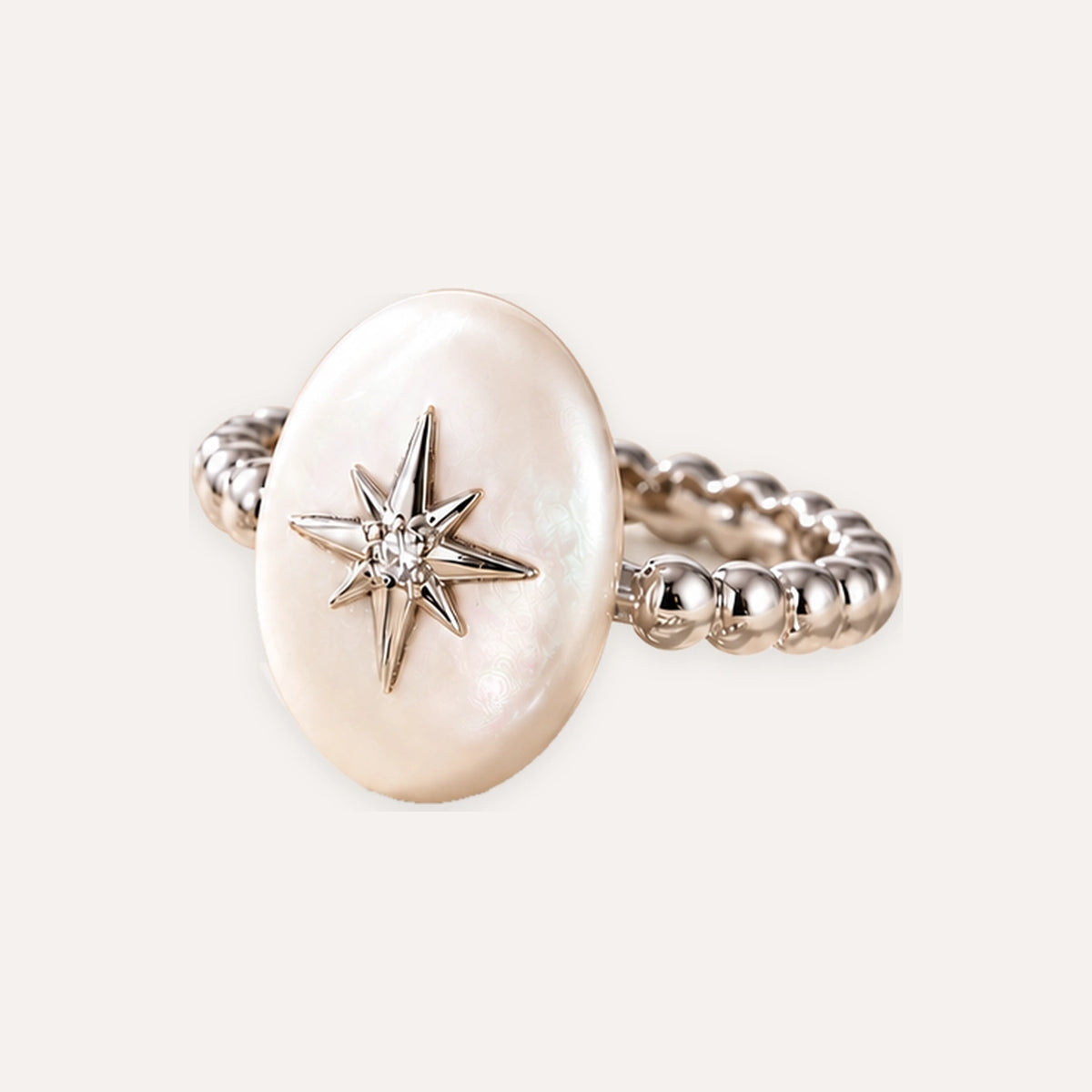 Starlight Aura Meteorite Galaxy Pearl & Zirconia Rings – Single or Set