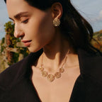Starlight Aura Ripple Harmony Necklace