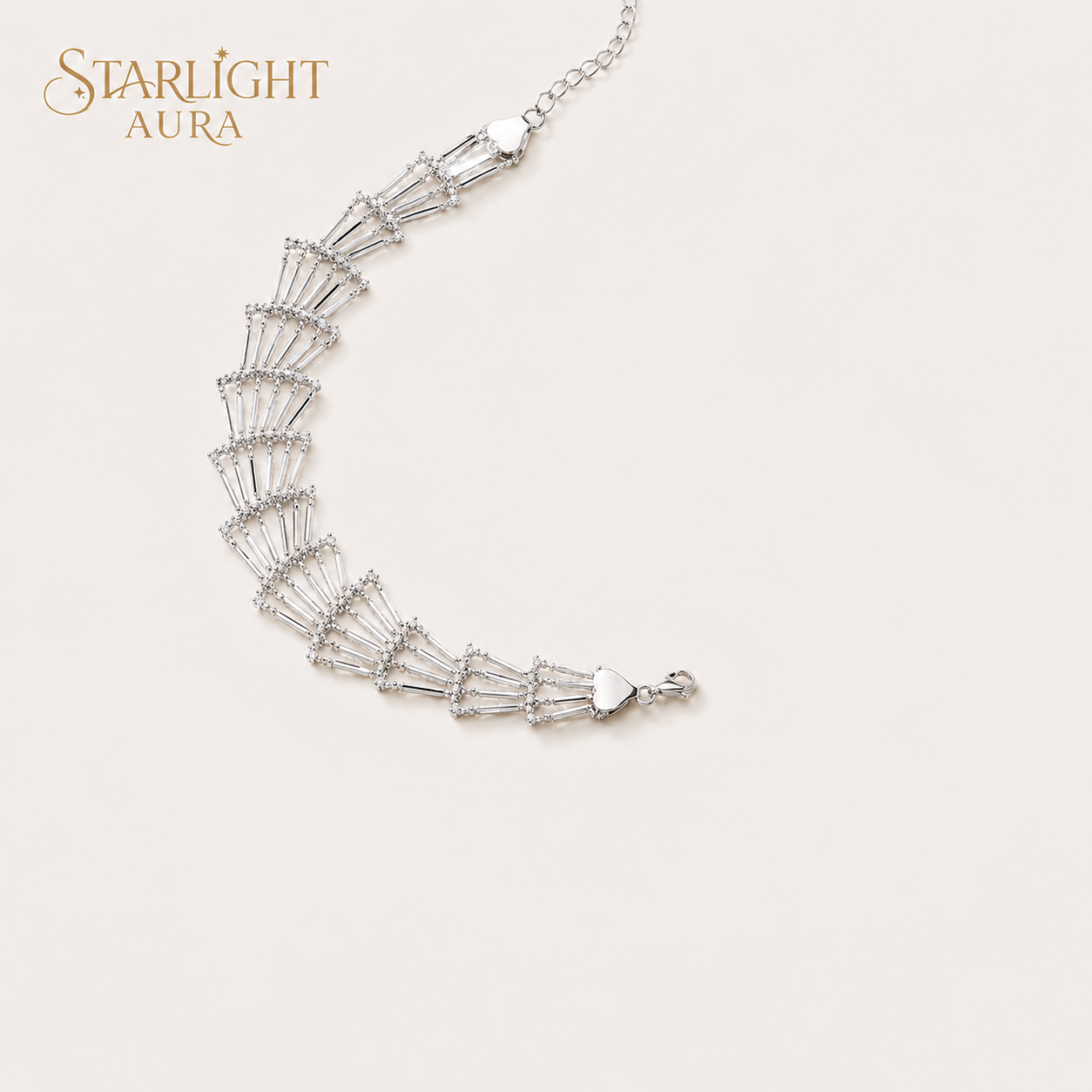Golden Cascade Bracelet – Grace in Every Movement