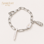Baroque Pearl Chain Bracelet – Sterling Silver Statement Jewelry