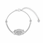 Starlit Bloom Moissanite Bracelet——A Delicate Symbol of Elegance and Timeless Sparkle