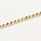 Minimal Beaded Sterling Silver Necklace – Elegant Layering Chain for Women