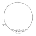 Snake bone horse-eye diamond bracelet with a light luxury and high-end feel, 925 silver gold-plated inlay 5A zircon bracelet, women's summer new arrival