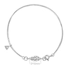 Snake bone horse-eye diamond bracelet with a light luxury and high-end feel, 925 silver gold-plated inlay 5A zircon bracelet, women's summer new arrival