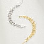 Golden Cascade Bracelet – Grace in Every Movement