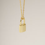 Lock necklace S925 silver simple clavicle chain cross-border light luxury niche temperament versatile fashion personality ins Internet celebrity
