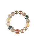 Wealth Attraction Prosperity Multi-Stone Crystal Bracelet Feng Shui Abundance Energy Jewelry
