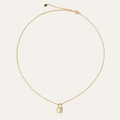 Light Luxury Padlock Pendant Necklace S925 Silver Versatile Ins Style Simple Clavicle Chain for Daily Wear & Layering