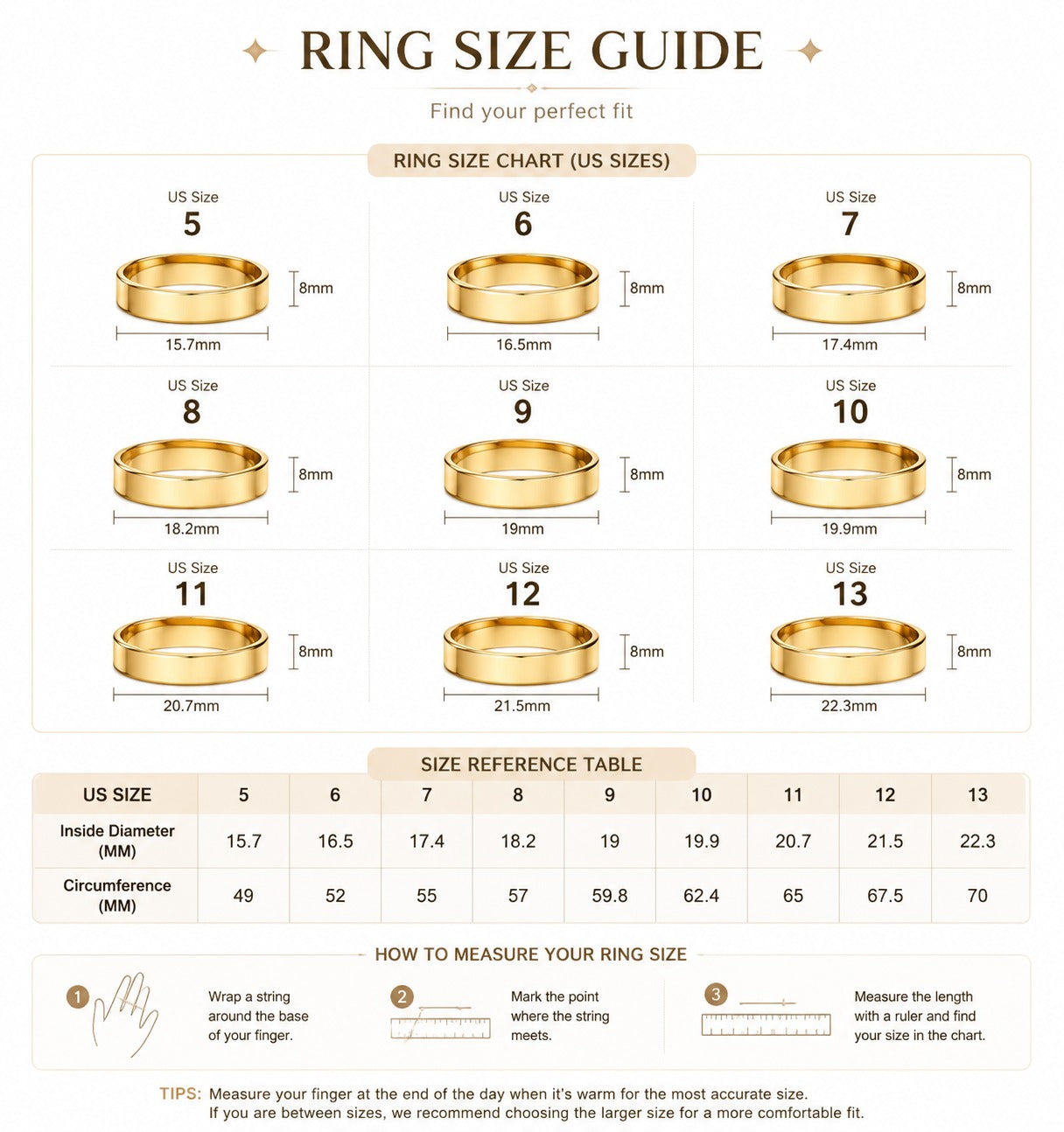 Viking Rune Hammered Ring - Runic Amulet Band for Men & Women