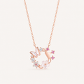 Enchanted Garden Butterfly & Crown Necklace
