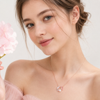 Enchanted Garden Butterfly & Crown Necklace