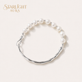 Luna Pearl Bracelet – Natural Freshwater Pearl & S925 Sterling Silver Minimalist Bracelet for Women  Product Description
