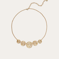 Starlight Aura Ripple Harmony Necklace